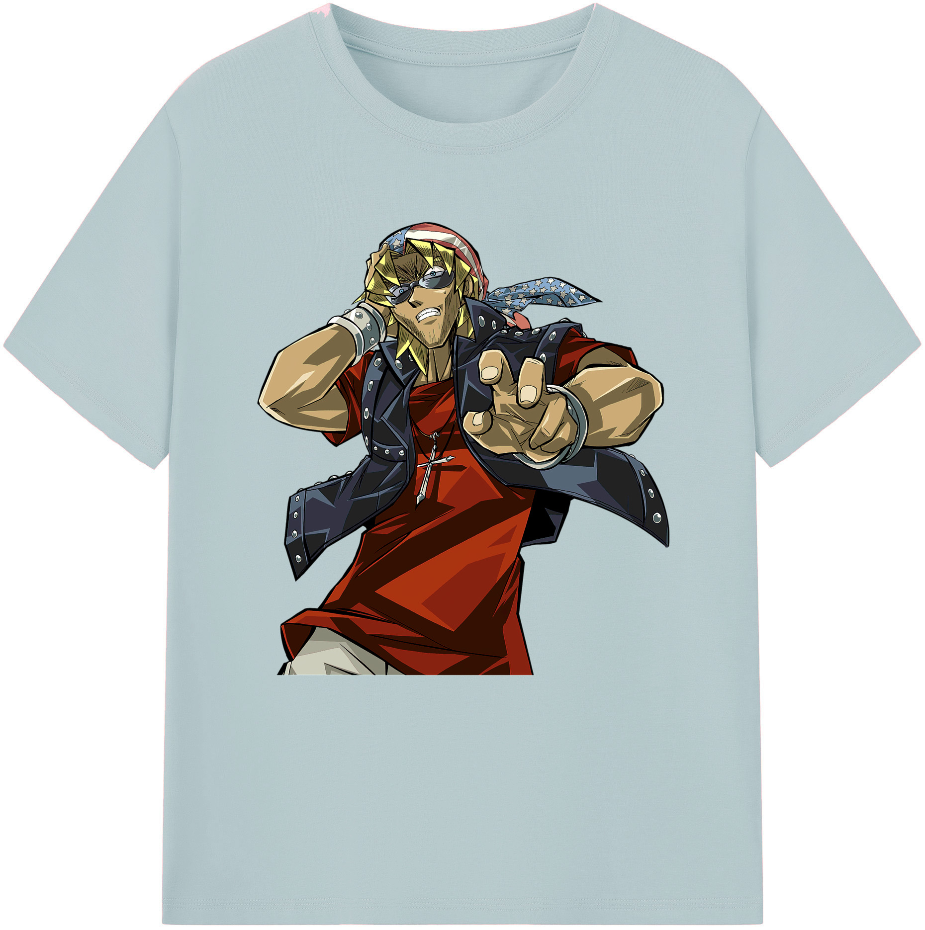 （画像用） 遊☆戯☆王 Yu-Gi-Oh! 綿100％半袖Tシャツ（フロントプリント）